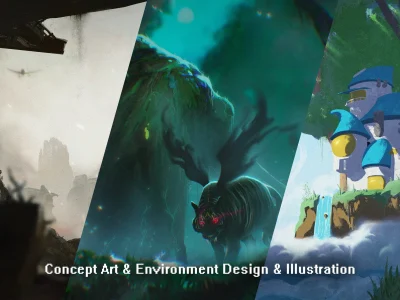 Fantasy concept art, environment art, illustration on your idea