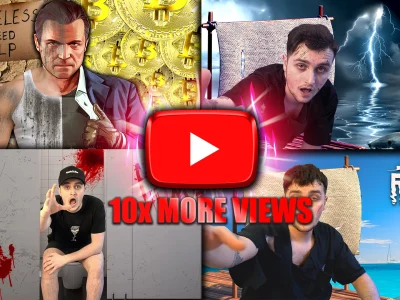 Professional thumbnails for Youtube