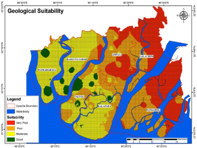 GIS Maps with Spatial Analysis in ArcGIS or QGIS