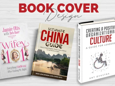 A nonfiction, Minimalist, Romance, DIY book cover and ebook cover design