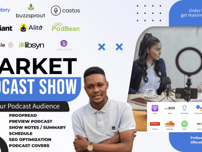 Scheduling, publishing and marketing services to grow your podcast
