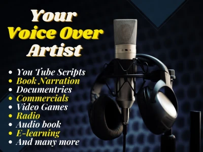 Energetic Voiceover for commercial and YouTube Videos