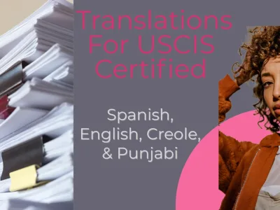 Birth Certificate Translated from Your Language to English