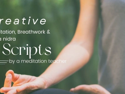 A professionally written meditation script