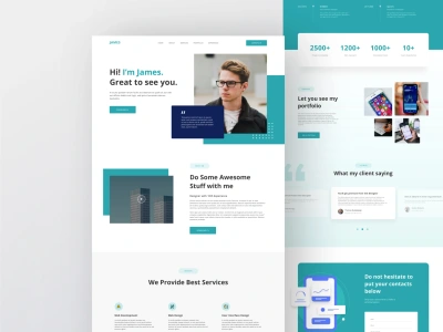 A responsive WordPress website with modern design | Upwork