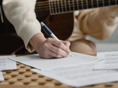 Pop, rock, and rap lyrics in PDF
