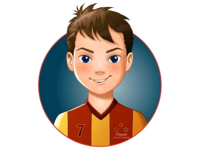 A 2D Cartoon Character