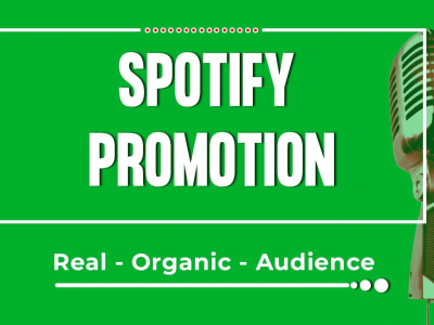 Spotify music promotion to organically increase plays and monthly listeners