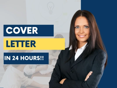 A professionally written and customized cover letter in less than 24 hours