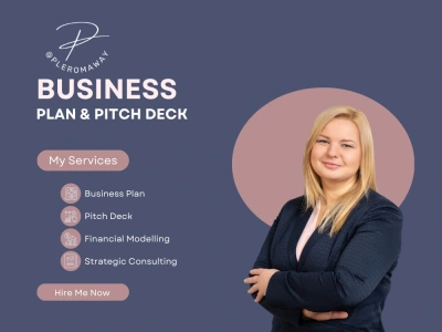 Business Plan and Pitch Deck for Start-up Seeking Investment