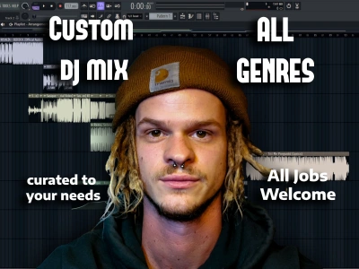 A custom dj mix of tracks selected by you!