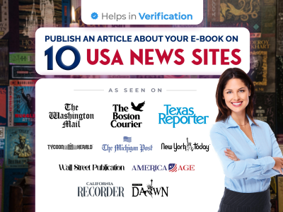 Your book promoted on 10 us news websites