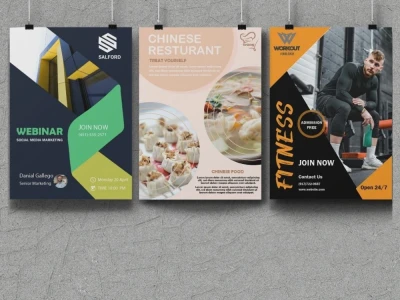 A professional poster design for your business