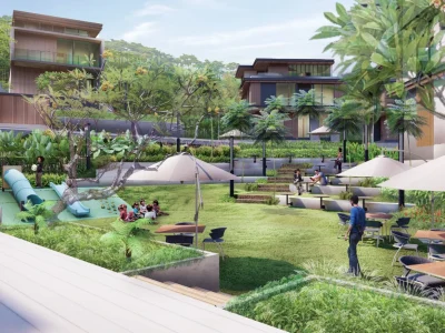 Rendering 3D architecture and landscape design