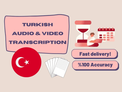 A fast and accurate Turkish transcription!