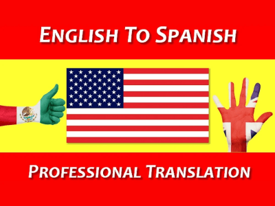 An article and blog post english to spanish translation