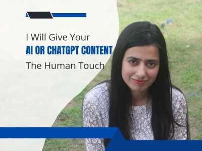 Perfectly edited AI and ChatGPT content with an essential human touch