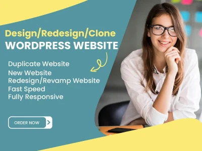 Clone, Revamp or Redesign WordPress Website Design, WordPress Developer