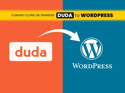Seamless Duda to WordPress Elementor Migration | Expert Conversion Services