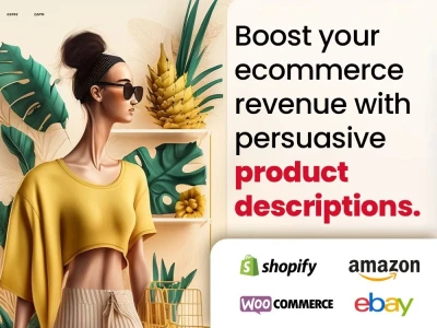 Compelling PRODUCT DESCRIPTIONS. Make your products irresistible to buyers!