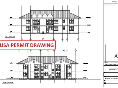 Production of license drawings for the United States