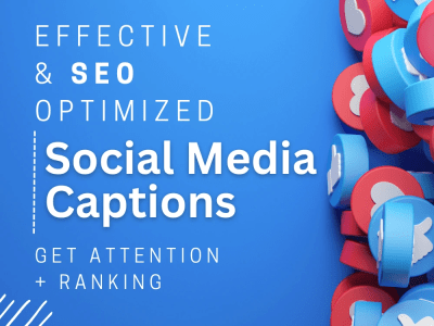 Effective Social Media Captions: Get Results with Expertly-Crafted Content!