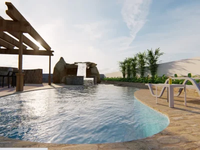 Design your garden, backyard, patio, pool