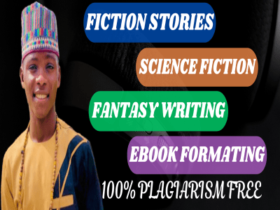 Fiction ghostwriting service for science fiction or fantasy story