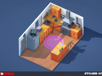 A Low Poly Game Environments