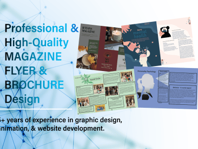 A fantastic Book/ Catalog/Magazine/ Brochure/Flyer/ Newsletter design