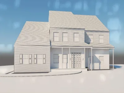 3d model and rendering