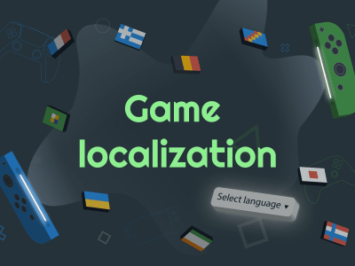 A high-quality video game localization from English to Russian