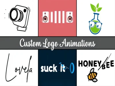 A unique custom logo animation