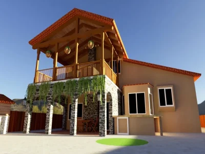 Architectural design and 3D rendering