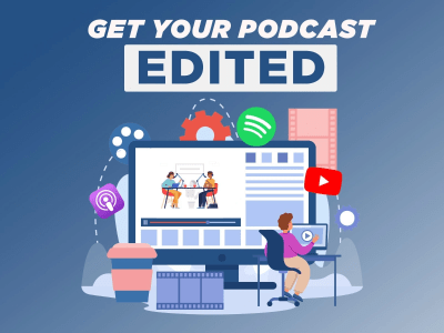 Podcast video | Audio editing | Quality improved
