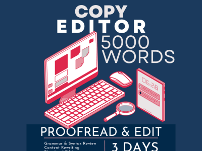 An impeccable copy editor for your texts