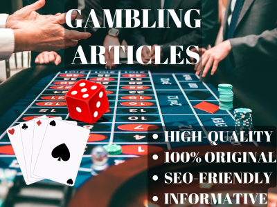 Compelling and converting gambling articles and blog posts
