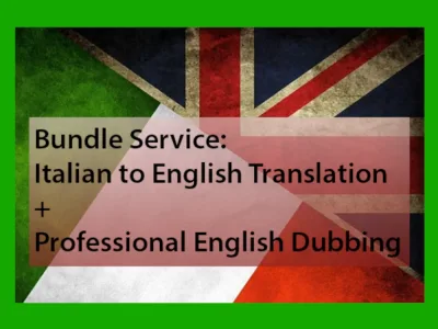 Video dubbed from English to Italian or Italian to English