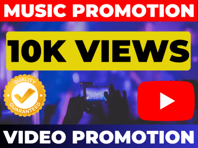 Youtube music video promotion | Organic music promotion | Viral promotion