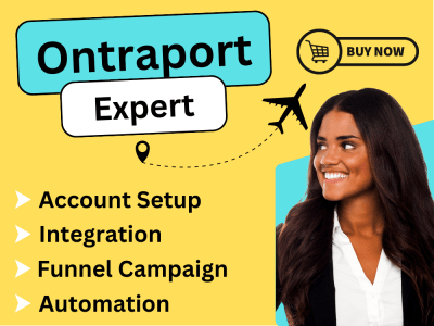 Ontraport with an automation setup Ontraport Attractive landing page design