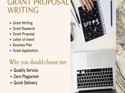 Grant Proposal Writing Services for Research and Education Projects