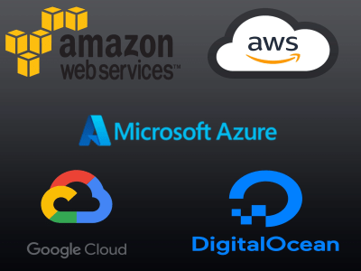 Support for Amazon AWS, Microsoft Azure, Google Cloud, Digital Ocean ...