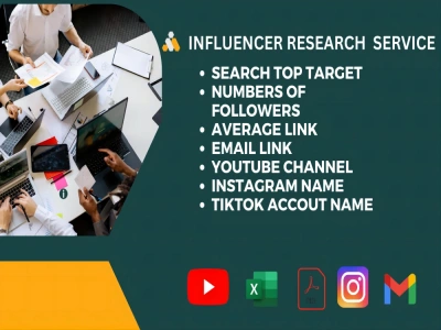 Top Instagram, Tiktok and Youtube influencers I find for you