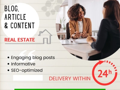 Professional and SEO optimized Real Estate Blog and Article