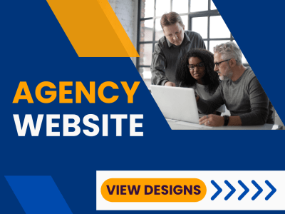 Website for Agency, Marketing Agency Website, Creative Agency Website