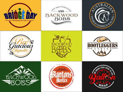 Amazing retro vintage, badge logo