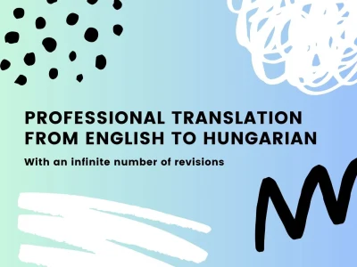 Translations from English to Hungarian in short time