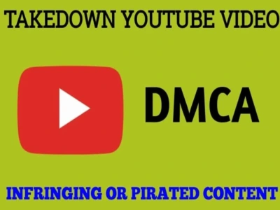 Services to Reinstate or takedown YouTube channel, post and video by dmca