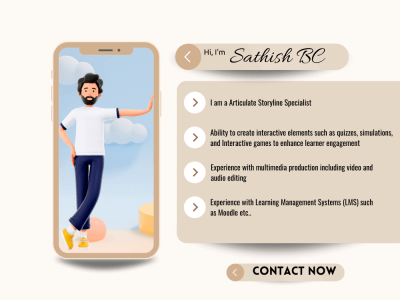 An E-learning course in Level 2 or 3 using Articulate Storyline 360