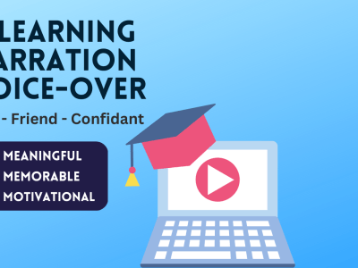 An eLearning voice-over that is both warm and competent